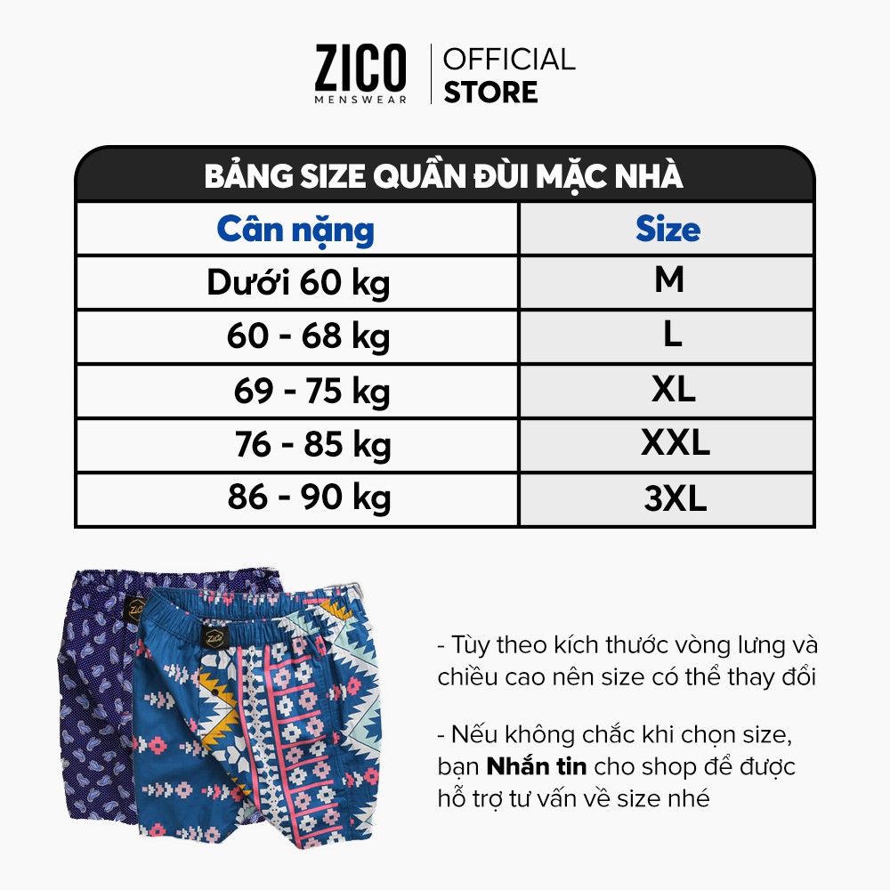 Quần đùi ngủ mặc ở nhà cho nam nhiều màu - Lưng thun co dãn thoải mái, vải cotton mềm mịn, thấm hút mồ hôi | BigBuy360 - bigbuy360.vn