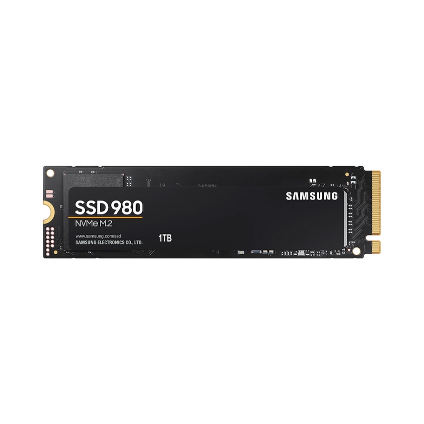 Ổ Cứng SSD Samsung 980 1TB PCIe NVMe 3.0x4 (Đọc 3500MB/s - Ghi 3000MB/s) - (MZ-V8V1T0BW)