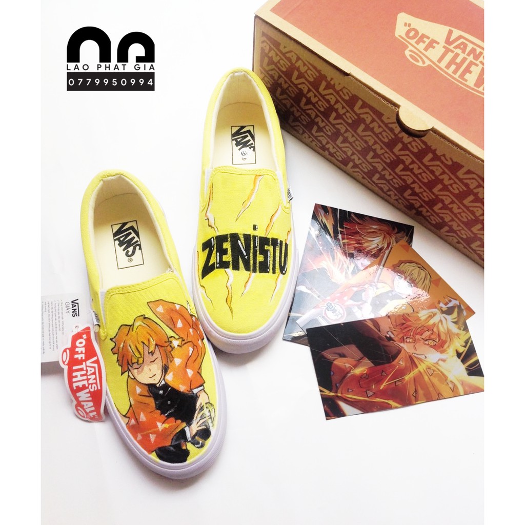 Giày vẽ Thanh Gươm Diệt Quỷ mã giày Zenistu | BigBuy360 - bigbuy360.vn