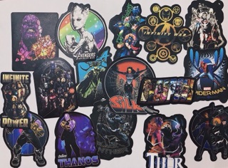 [MARVELSTORE] Combo 10 miếng dán sticker