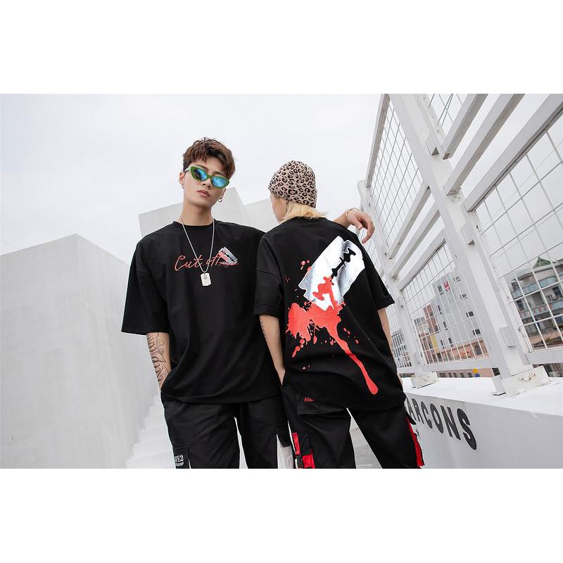 Áo thun Stee CUT-OFF Phản quang Unisex