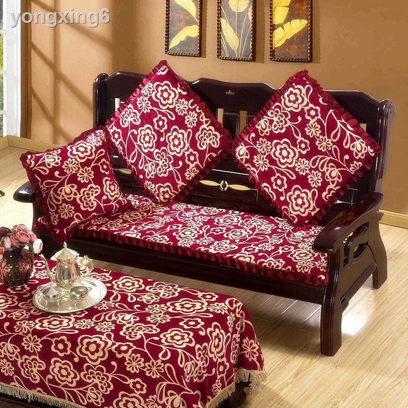 Đệm Lót Ghế Sofa Gỗ Trơn Dày Dặn Êm Ái Thoải Mái