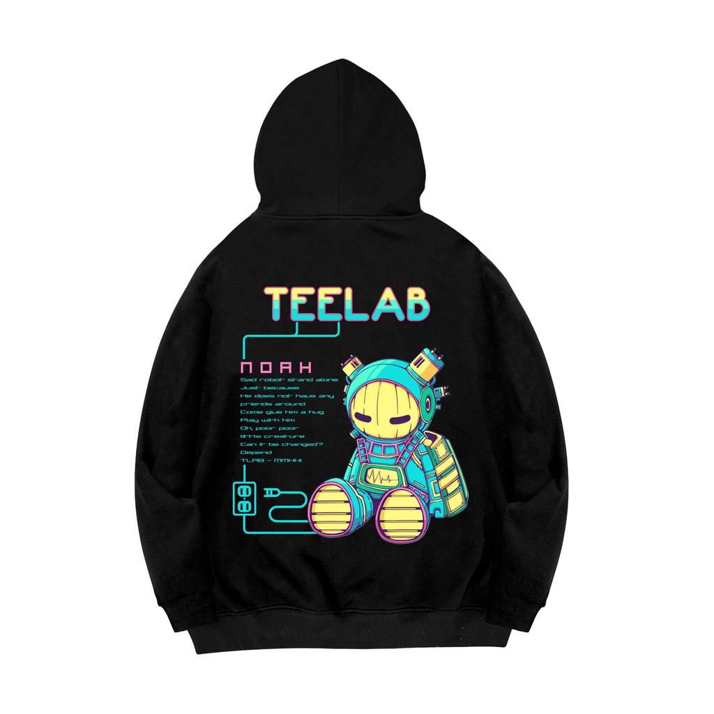 Áo Hoodie Teelab Local Brand Unisex Premium Basic HD038