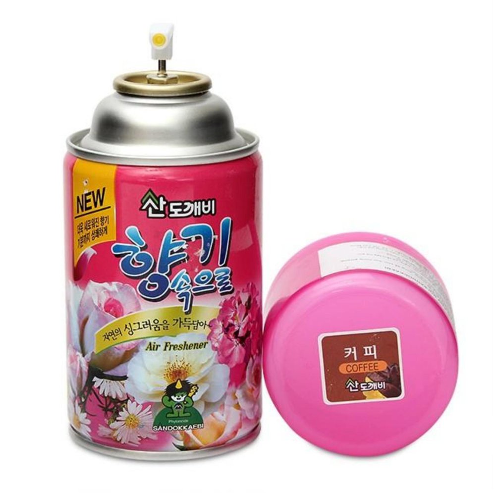 Xịt Khử Mùi Thơm Phòng Cao Cấp Sandokkaebi Hàn Quốc 300ml (Có thể lắp cho máy xịt phòng tự động)