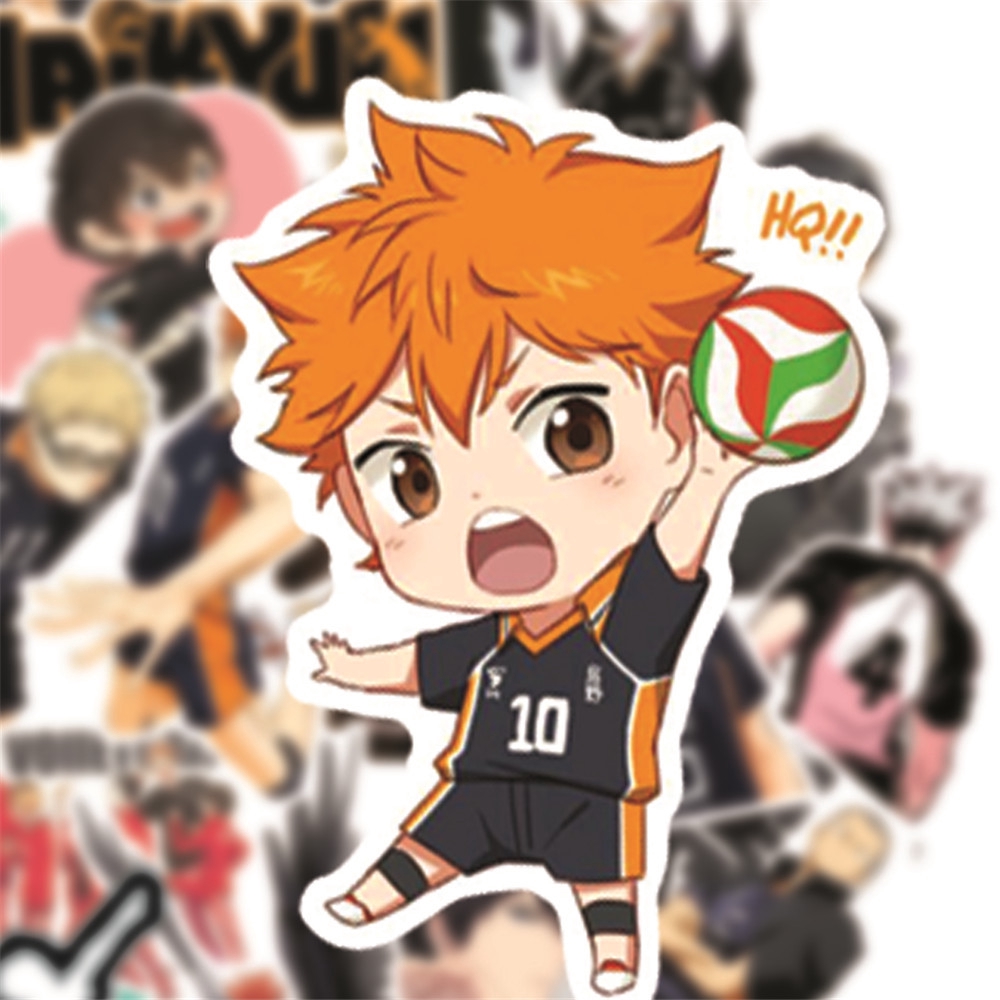50Pcs/Set ❉ Haikyuu!! Series 04 Stickers ❉ DIY Fashion Waterproof Doodle Decals Stickers