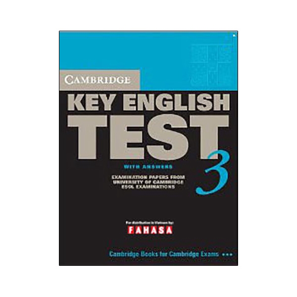 Sách - Cambridge Key English Test 3 with Answers FAHASA Reprint Edition