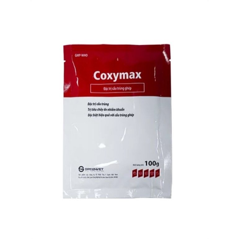 Coxymax 100 gram   thức ăn cho thú cưng