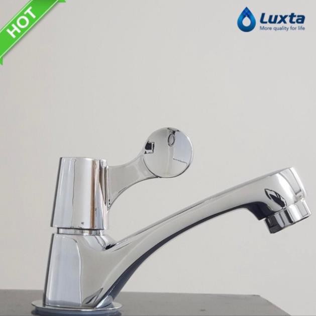 Vòi lavabo, vòi chậu rửa mặt Cao cấp tay gạt Luxta L1106T2, bảo hành 03 năm