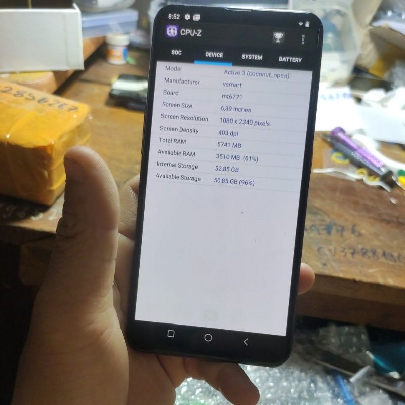 Điện thoại vsmart active 3 6/64 gb rẻ như xác