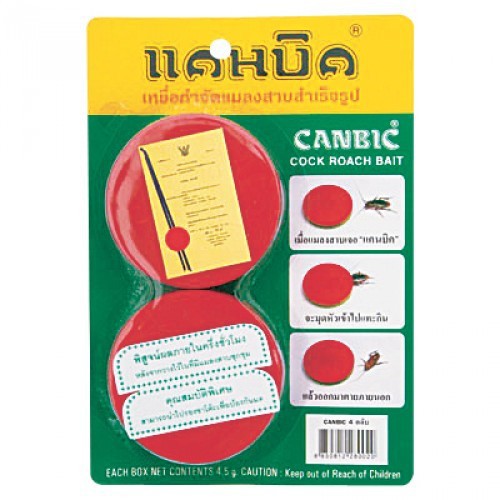 Mồi Diệt Gián CANBIC Cock Roach Bait Thái Lan
