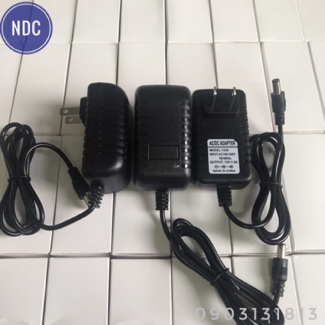 [Mã ELFLASH3 hoàn 10K xu đơn 20K] Nguồn 12V-2A [5.5x2.5mm] Cho TVBox, VTC, K+, MobiTV, Camera, Modem (Loại 1)