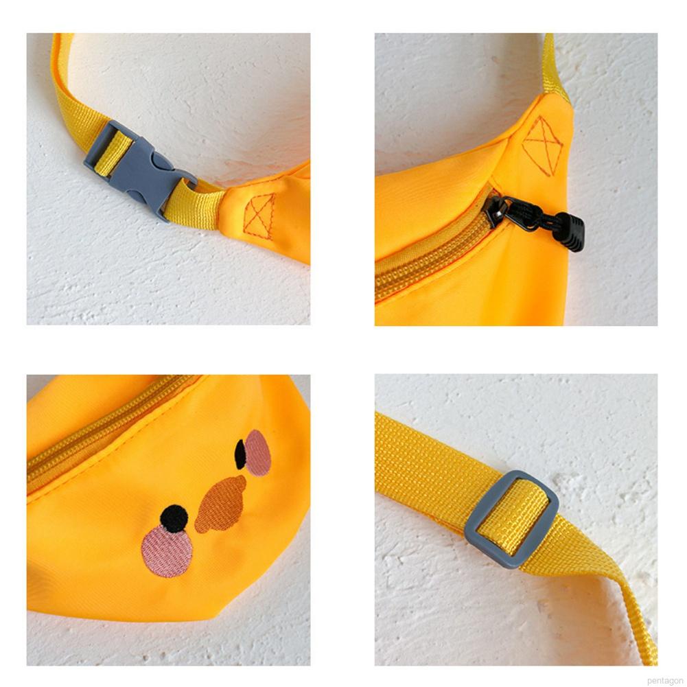 Túi đeo chéo hình vịt vàng dễ thương có thể điều chỉnh dành cho bé