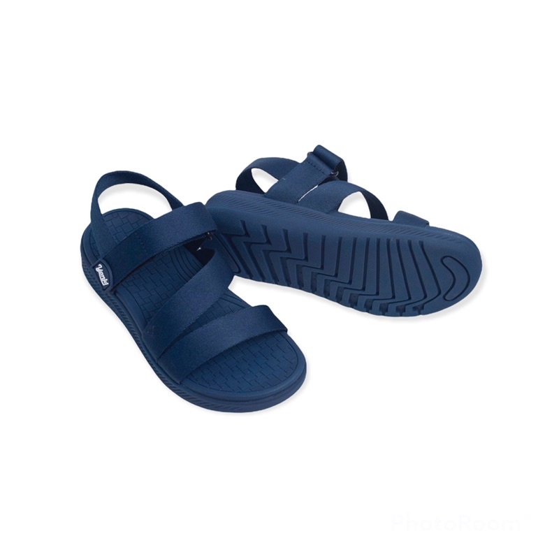 Giày Sandal Quai Chéo YANKI màu Navy Blue - YK69NB