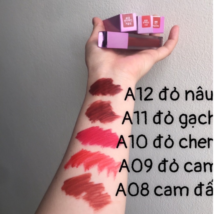 Son Môi A12 , Son Kem Handmade A26, a06, a37