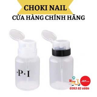 Bình đựng axeton, Cồn, Nước lau gel trong suốt OPI