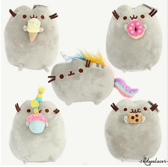 1 Mèo Pusheen Nhồi Bông 3 Inch 6 Kiểu Mới