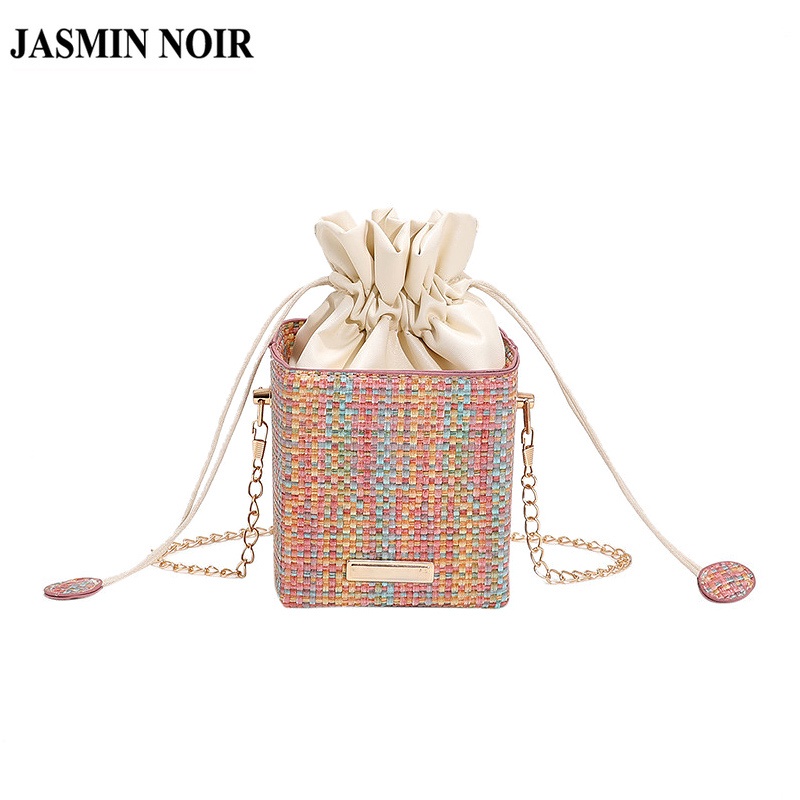 Túi Đeo JASMIN NOIR Chéo Dây Rút Thời Trang Nữ Tính