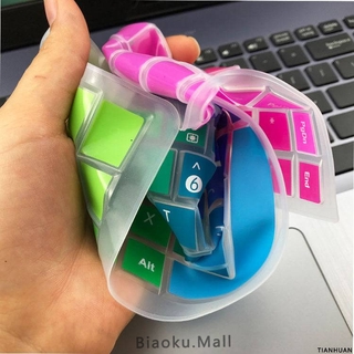 Miếng Dán Bàn Phím Laptop Lenovo ThinkPad X270 X250 X260 12.5" Bằng Silicon Mềm