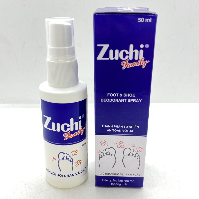 Xịt khử mùi Zuchi family 50ml