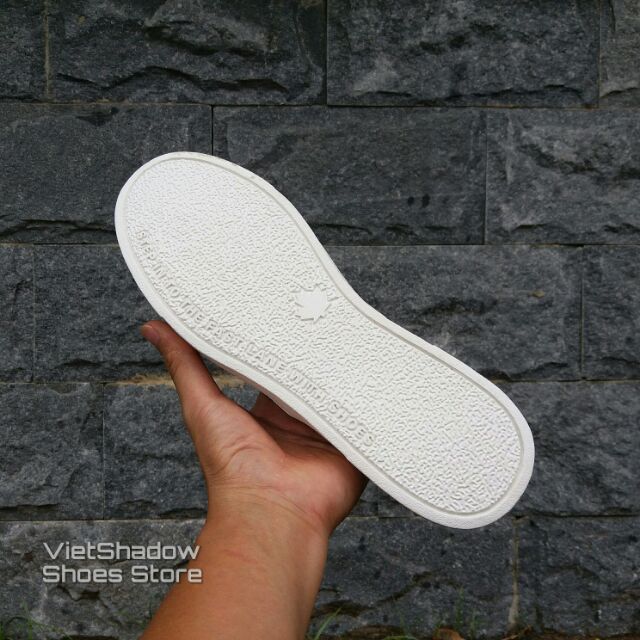 Slip on | Giày lười vải LCTS Made in Vietnam - Mã SP: LCTS-ghi.sáng