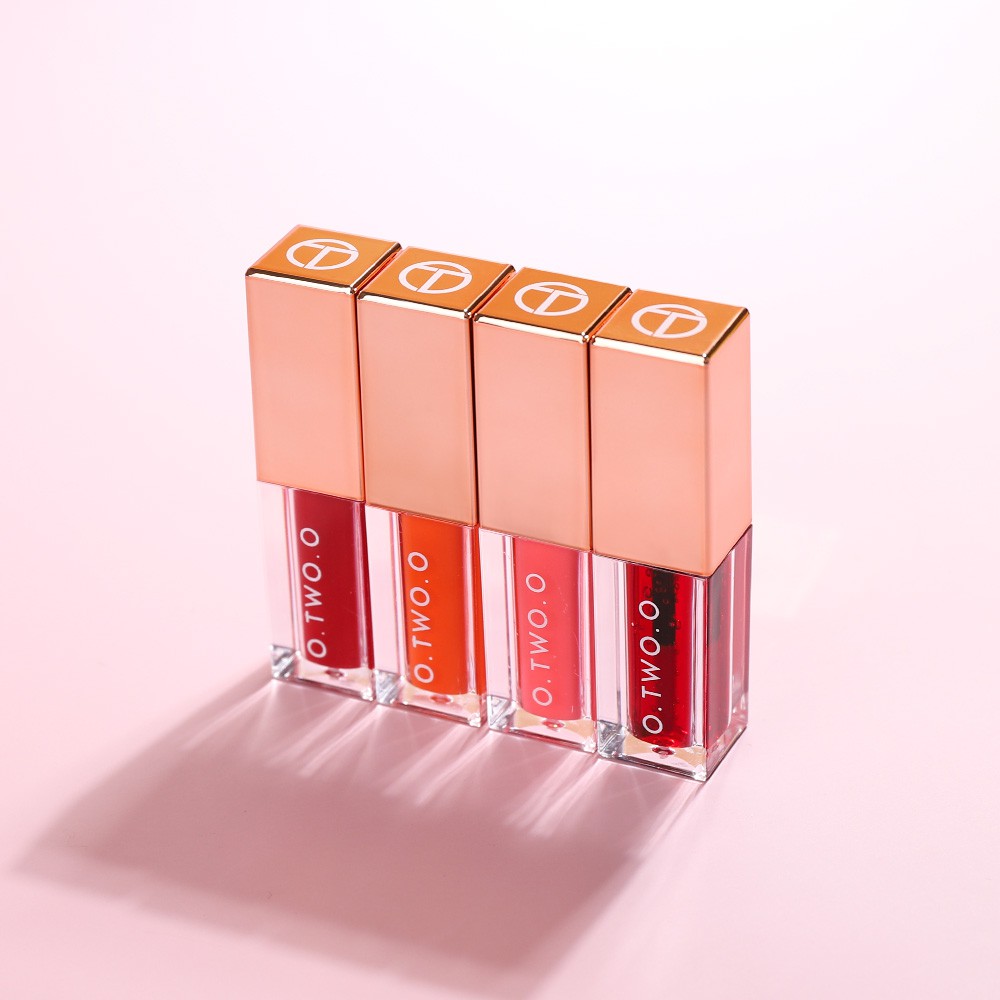 Son môi dạng lỏng O.TWO.O kháng nước lâu trôi thiết kế 2 trong 1 tận dụng để trang điểm má gồm 4 màu tùy chọn 28g | BigBuy360 - bigbuy360.vn