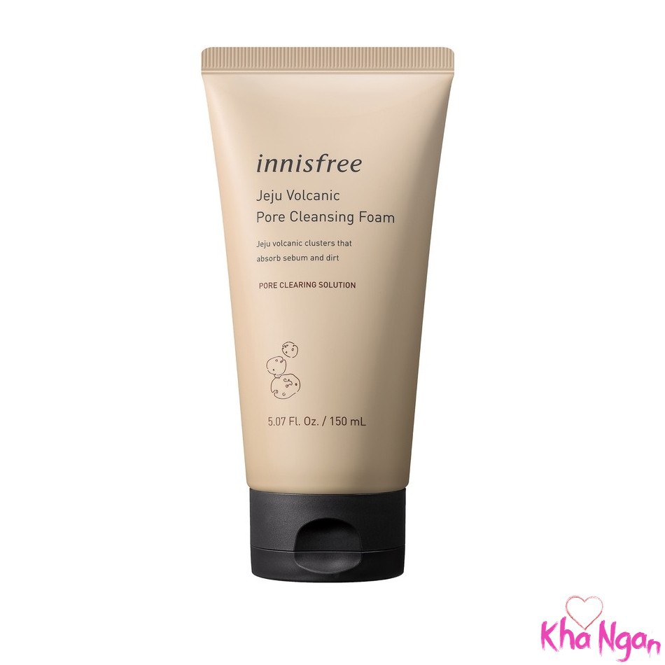 [Mẫu Mới Nhất 2024] Sữa Rửa Mặt Innisfree Jeju Volcanic Pore Cleansing Foam