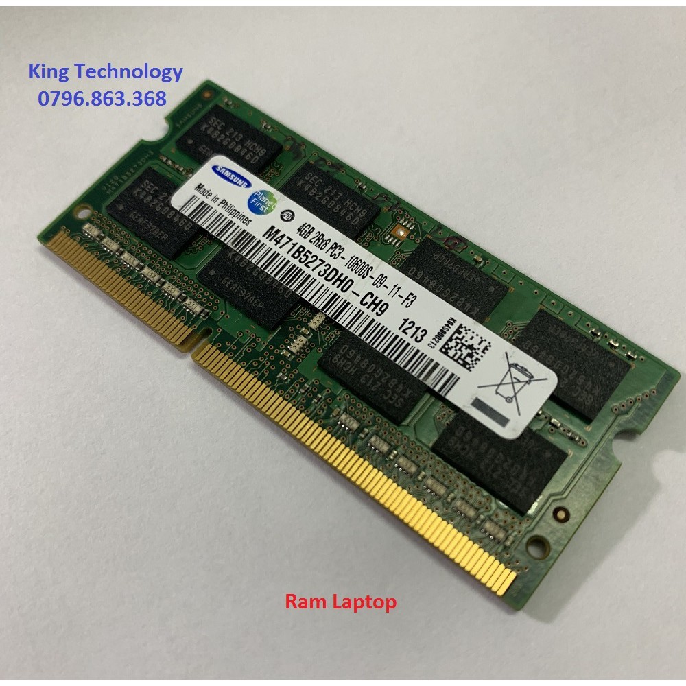 ram 2g, 4g, 8g ddr2, ddr3, ddr4 bus 800 1333 2400 dùng cho máy tính xách tay laptop