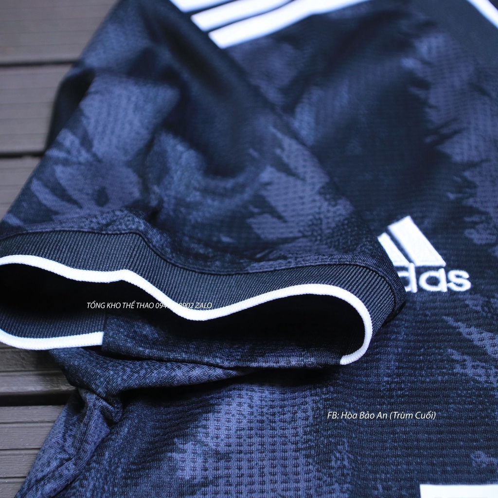 Bộ quần áo đá banh CLB Juventus màu đen mùa 2022/2023 hàng cao cấp Thailand