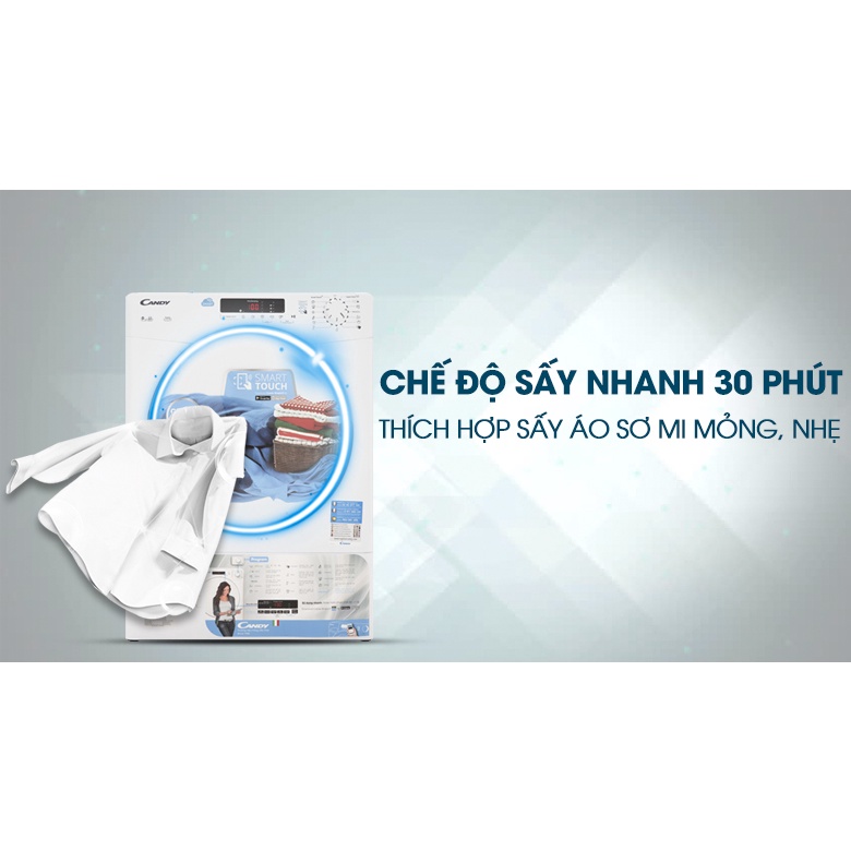 Máy sấy thông hơi Candy 9 Kg CS V9DF-S