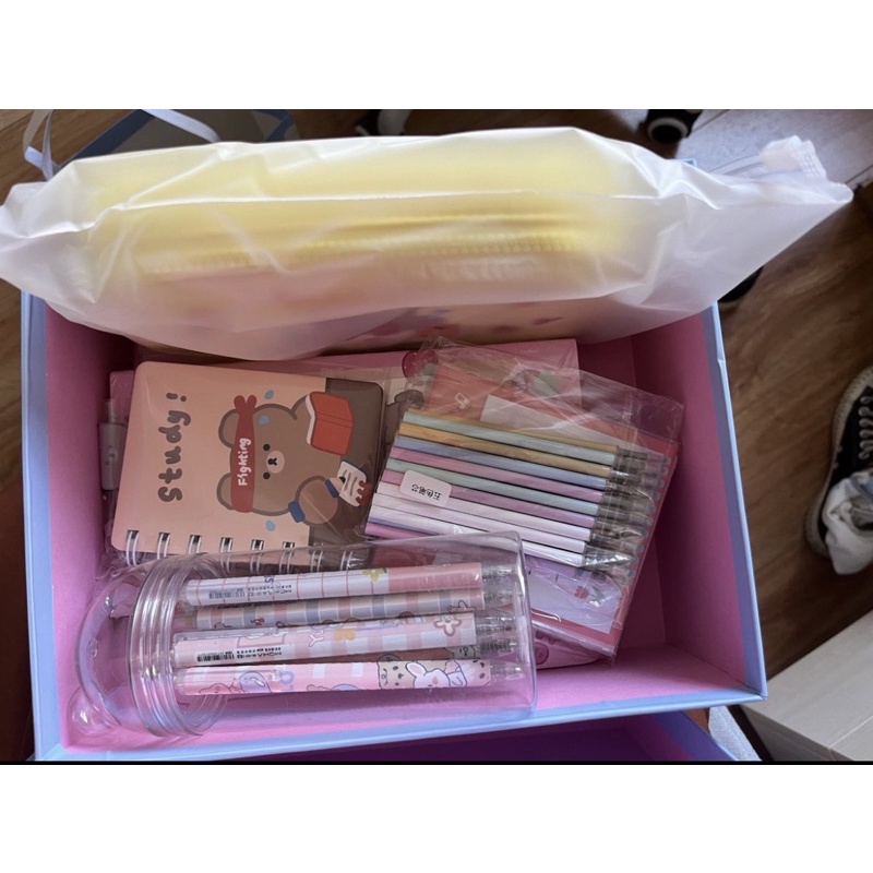 Set box đồ dùng học tập xinh xắn dễ thương tiện dùng