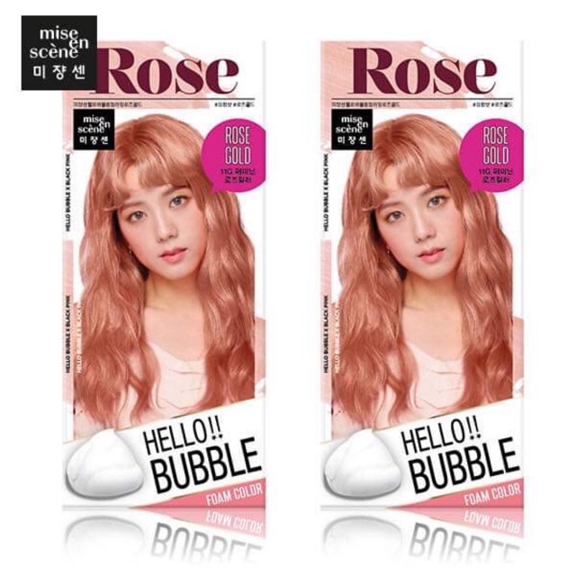 (CÓ SẴN) (SỈ inbox) THUỐC NHUỘM TÓC DẠNG BỌT HELLO BUBBLE  BLACKPINK AN TOÀN KHÔNG HÓA CHẤT KHÔNG TỔN THƯƠNG CHO DA ĐẦU | BigBuy360 - bigbuy360.vn
