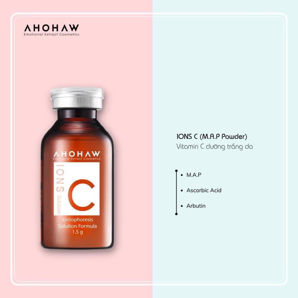 Vitamin C dạng bột Ahohaw Hàn Quốc, cấp ẩm dưỡng trắng cho làn da khỏe mạnh