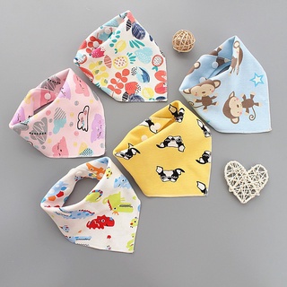 Yếm cotton 🌟 freeship🌟 yếm tam giác vải cotton 2 nấc cúc bấm cho bé