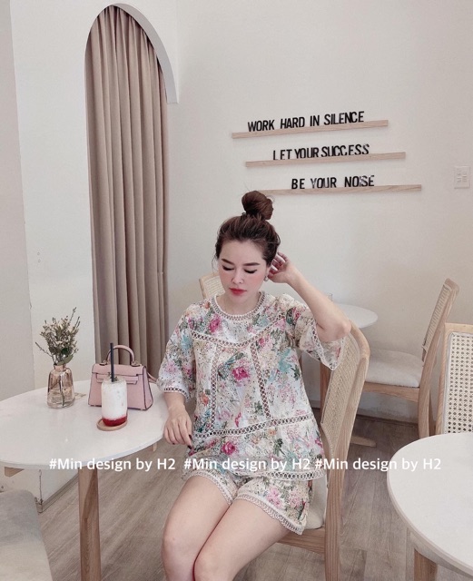 Set thô thêu ren cao cấp