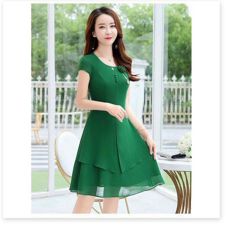 ĐẦM XÒE DỰ TIỆC XINH XẮN , SANG TRỌNG . TÔN DÁNG CHO CHỊ EM KME FASHION