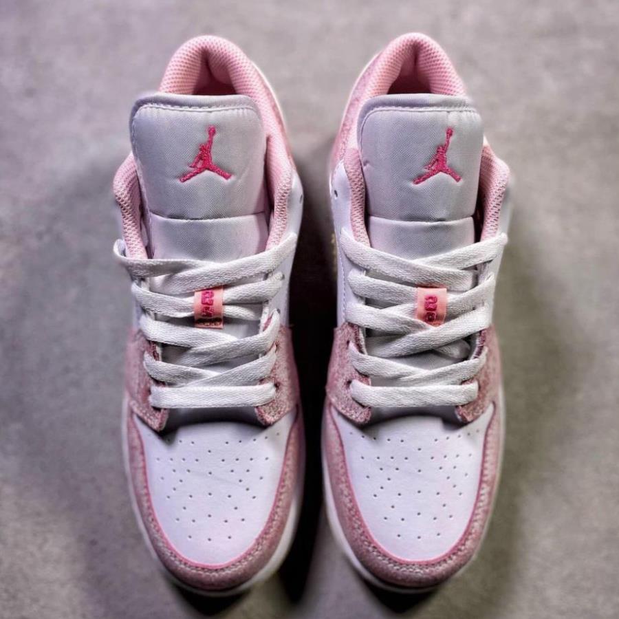 Giày thể thao Jordan Hồng Giọt Sơn cổ thấp cực chất, Giày JD Low paint drip Full Box Bill -Lyly | BigBuy360 - bigbuy360.vn