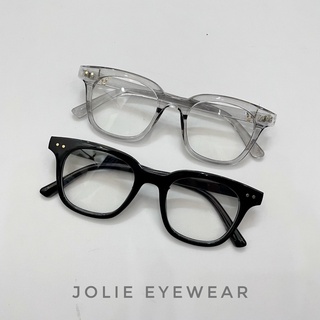 Kính Không Độ, Kính Giả Cận Vuông G.M Nam Nữ, Nhận Lắp Tròng Cận chống ánh sáng xanh, UV400 Jolie Eyewear