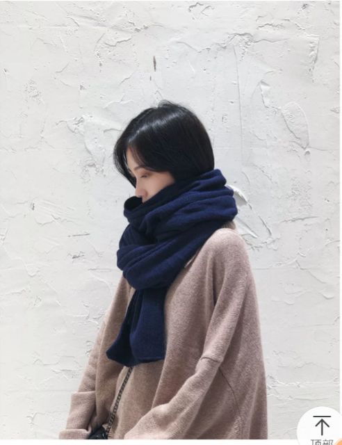 Khăn len ulzzang nam nữ cashmere mềm mịn unisex siêu dài siêu ấm ❤️