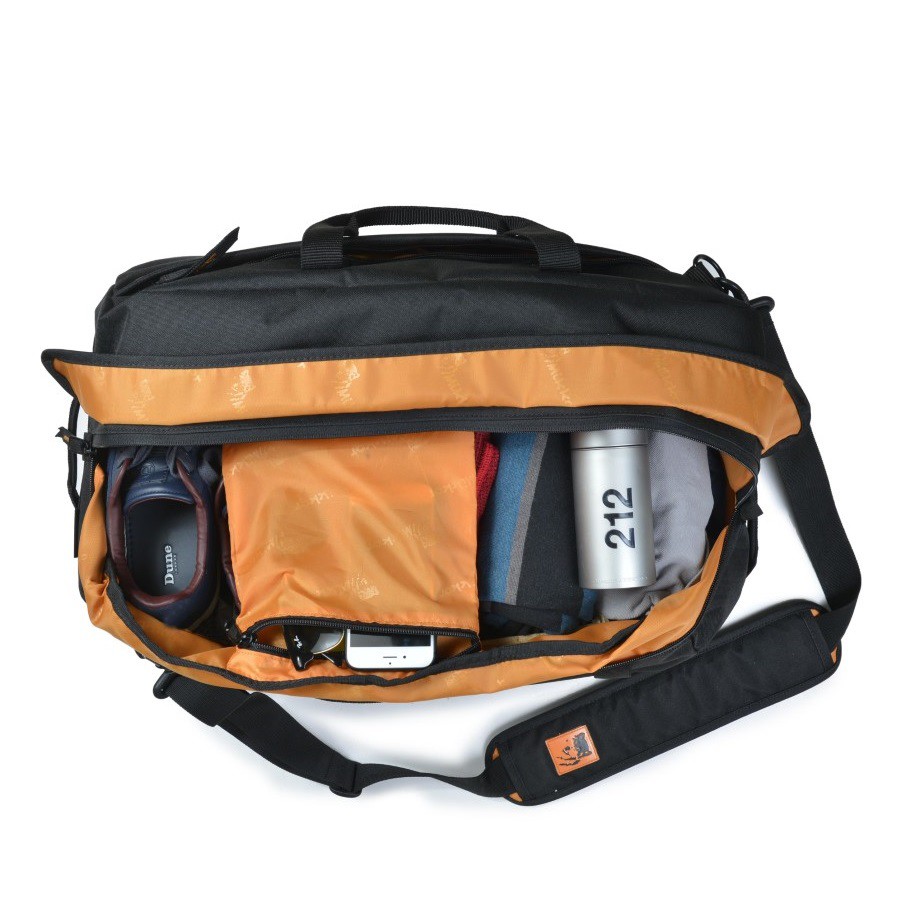 Túi xách du lịch Mikkor The Boris Journey Black