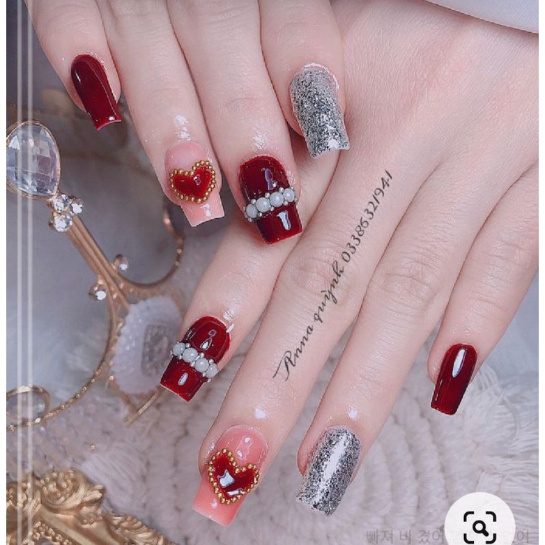 Nailbox thiết kế ( tặng kèm keo + dũa )