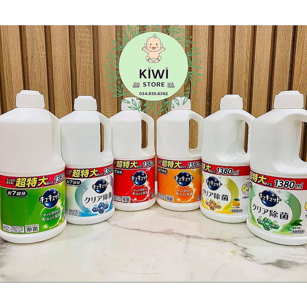 Nước rửa bát Kyukyuto KAO Nhật Bản