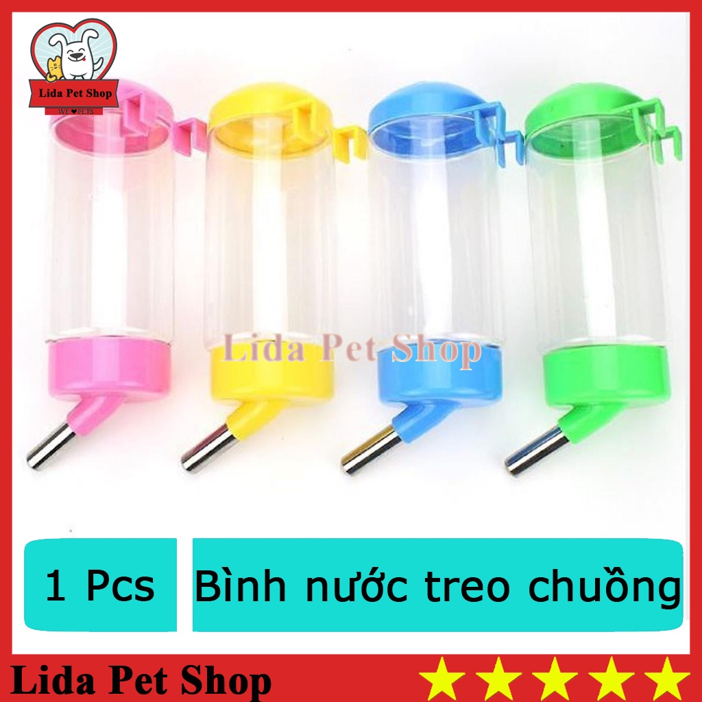 Bình nước treo chuồng cho chó mèo cấp nước tự động - Lida Pet Shop