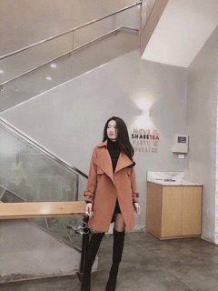 Áo dạ vest dáng dài
