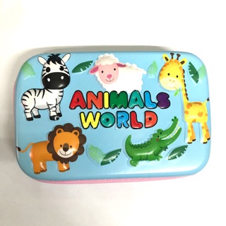 Hộp bút animal world xinh xắn cho bé (nhiều mẫu)