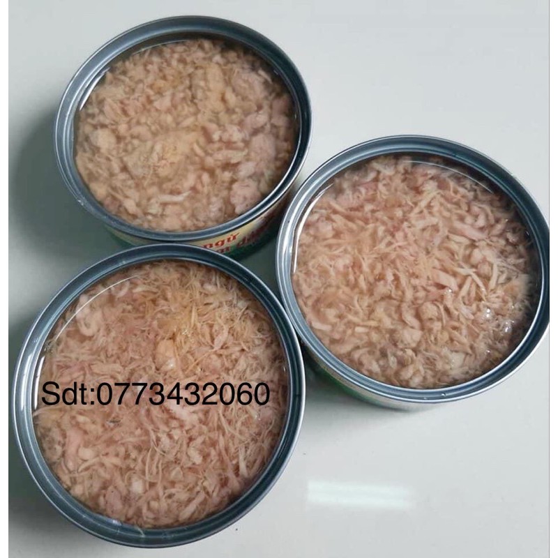 CÁ NGỪ FLORIDA NGÂM DẦU 140gr (móp-không nhãn)