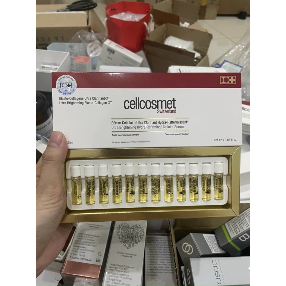 Cellcosmet ultra intensive Elasto Collagen - serum làm căng da, loại bỏ lão hoá sớm