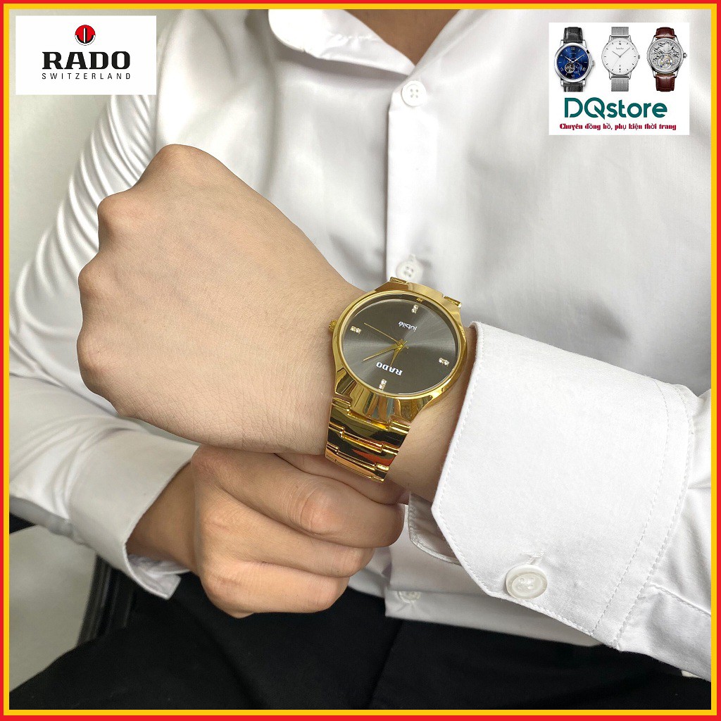( Mã FSS08MAY3 giảm 15% đơn hàng từ 50k ) Đồng hồ cặp nam nữ RDO, dây thép 316L, chống nước tốt 3ATM