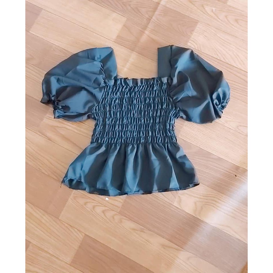 [Mã SUSTMN03 giảm 15% tối đa 30k đơn 99k]Áo Croptop Chun Nhún-Áo Croptop Kiểu Nữ-Áo croptop Nữ-Chất Voan Mềm Mại | BigBuy360 - bigbuy360.vn