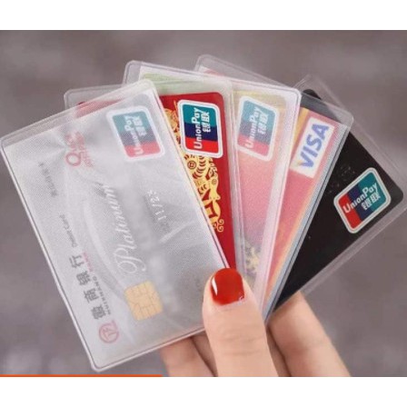 Combo 10 Vỏ Bọc thẻ CCCD (LOẠI 1 DÀY), thẻ ATM, bằng lái xe, thẻ tín dụng, thẻ căn cước, CMND chống trầy xước