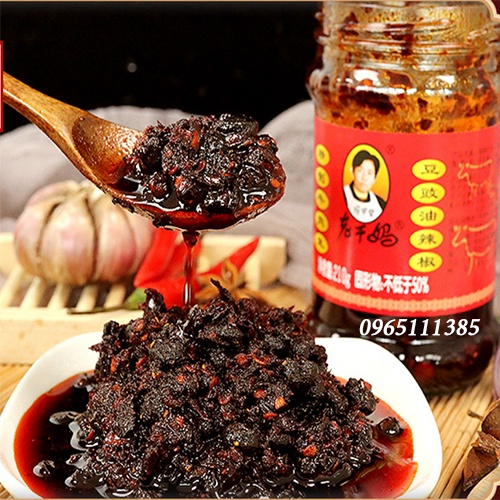 Ớt Chưng Dầu Thịt Bò 210g/ Laoganma Bò nội địa TQ